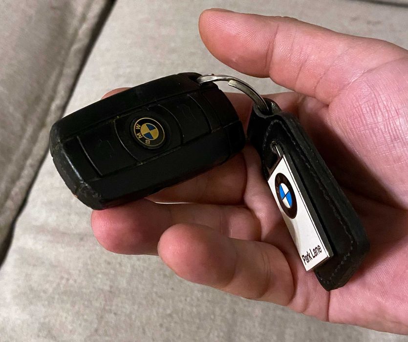 Telecomandă cu 3 butoane OEM BMW E60 E87 E90 originală, 868 MHz