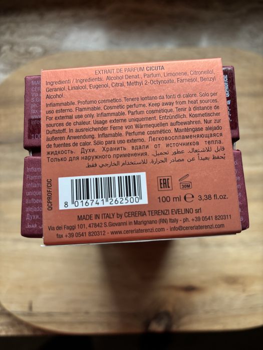 V Canto Cicuta Extract de Parfum 100ml