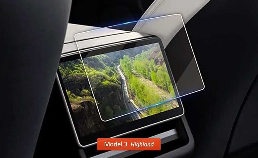 Folii protectie ecrane (mata/clara) - Tesla Model 3 / Y