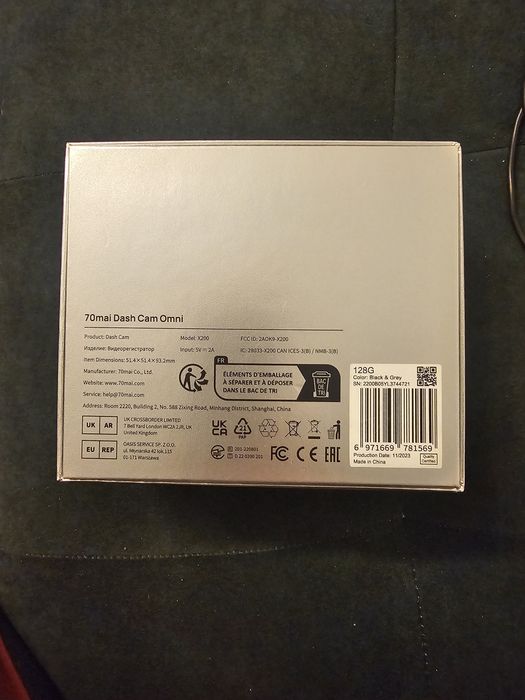 70mai omni 360 128gb + kit 4G