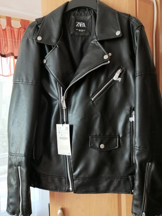 Кожено яке Zara ново- 89 лв.