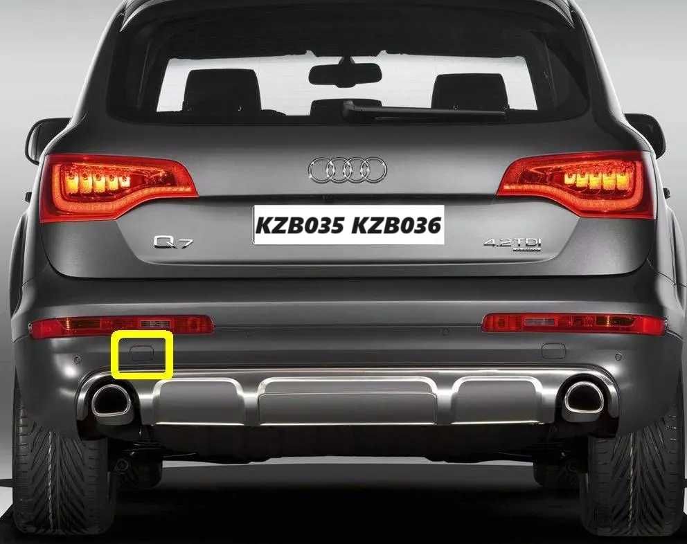 Audi Q7 10-15  Ляво/Дясно капаче задна броня 3.0tdi стопове s-line боя