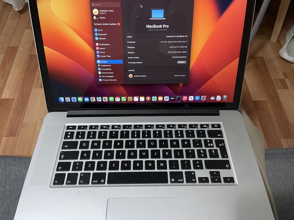 Vand/schimb Macbook pro 15” mid 2015