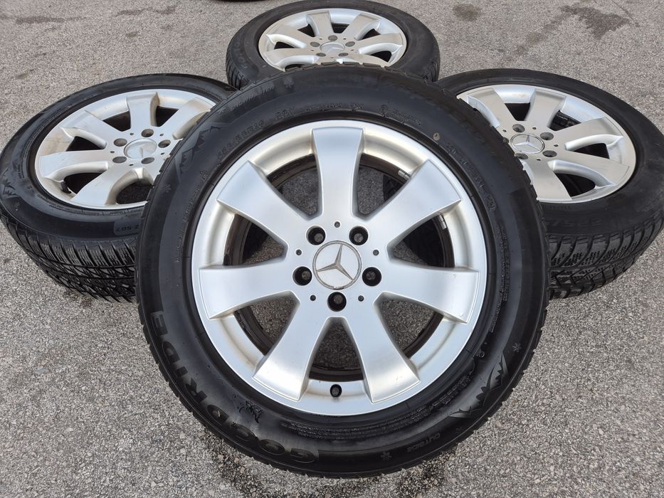 5х112/16 зимни гуми Мерцедес Шкода Ауди 5x112/16 Mercedes C E ML