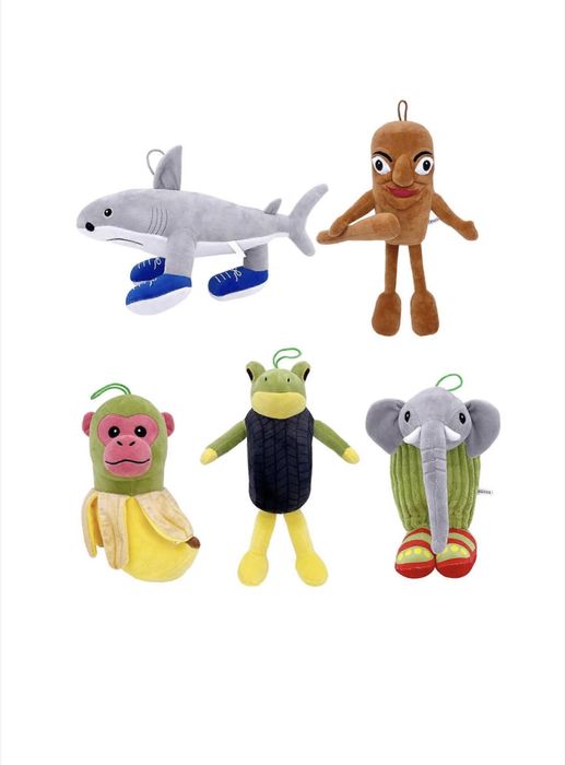 Плюшена играчка Tralalero Tralala,Brainrot Animals,балерина Cappuccina
