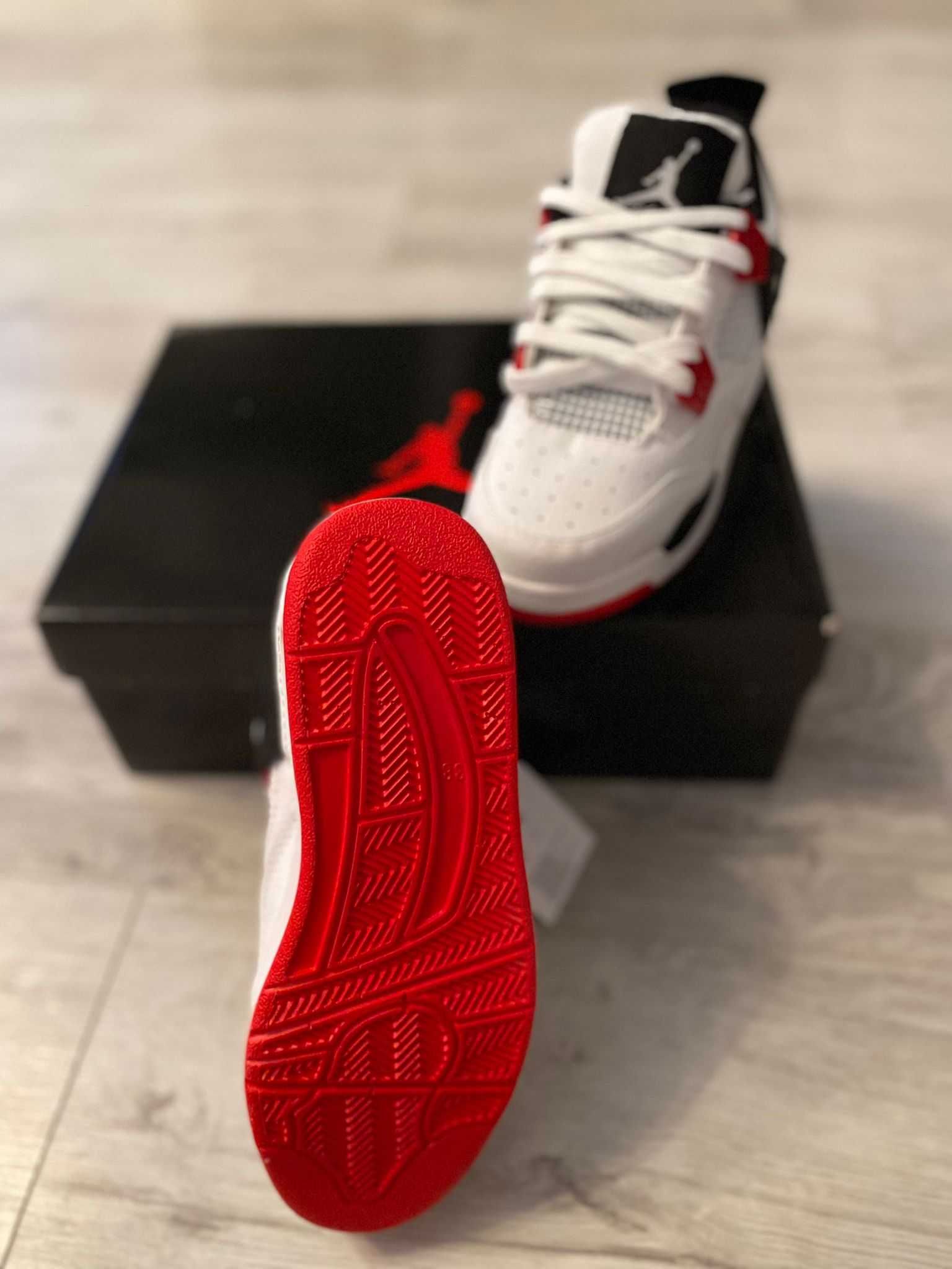 Jordan 4 Red Fire l Full Box