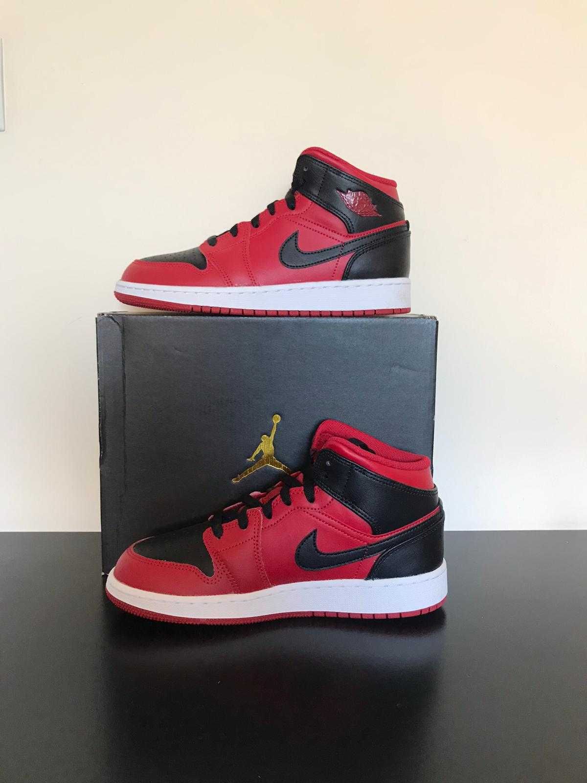 Jordan 1 Mid Reverse Bred GS - EU37.5 - 720RON