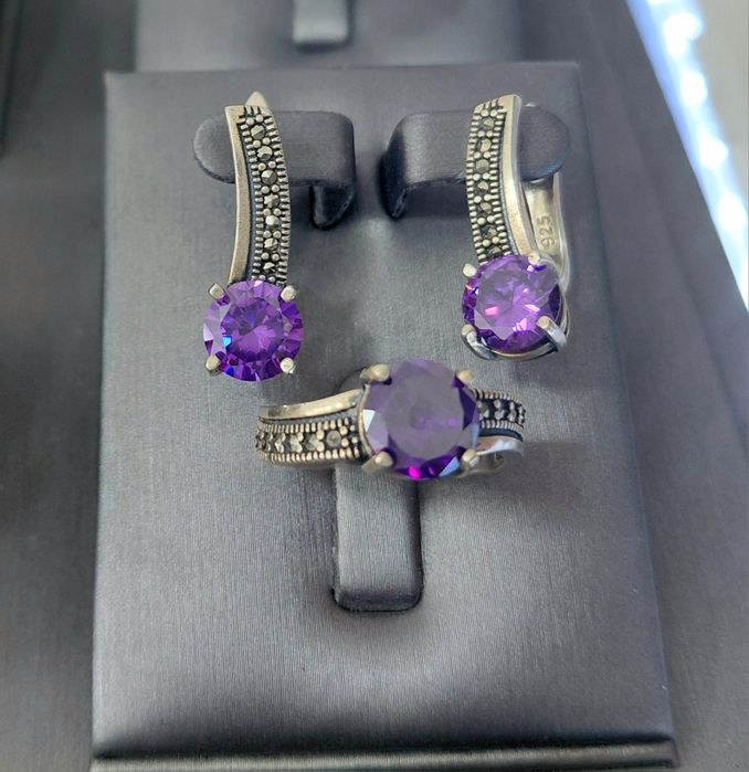 Комплекты Серебро 925. Перламутр.