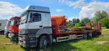 Mercedes-Benz Axor platformă de 10 m 280 CP cu troliu și rampe