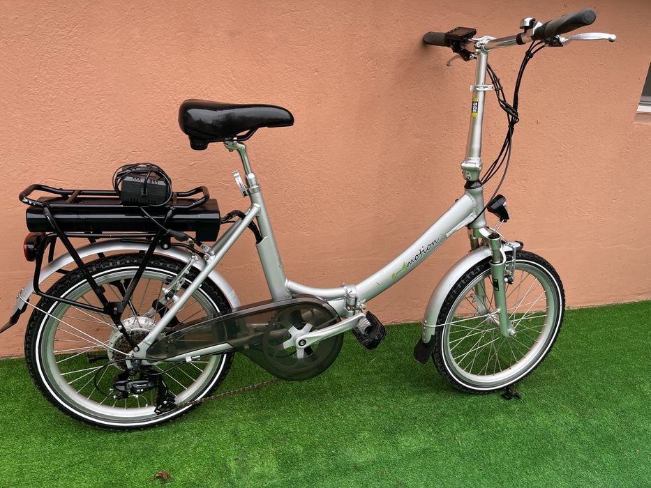 Сгъваем Алуминиев Електрически Велосипед 250W.36V.20цола 7скорости