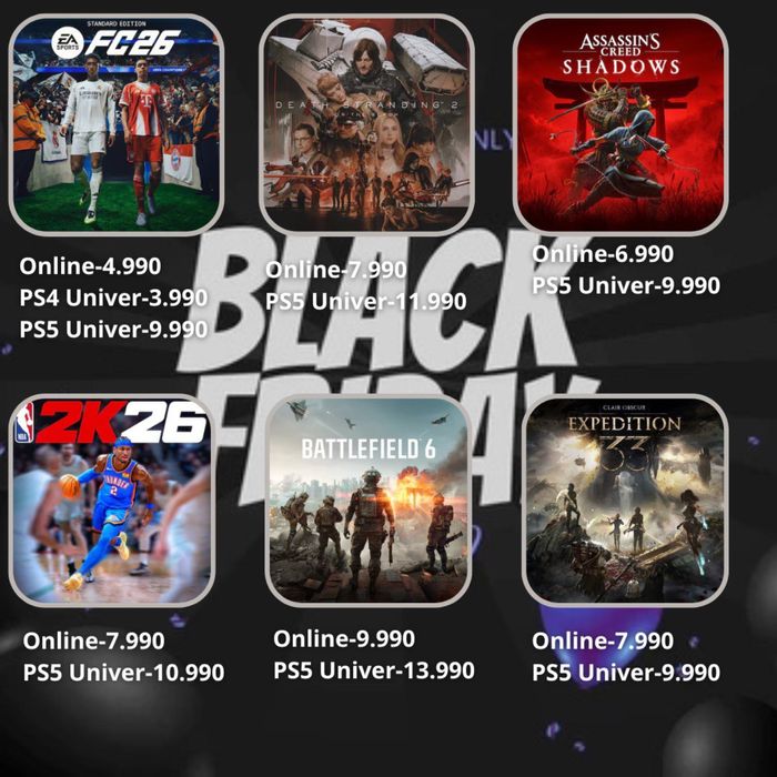 PS4/PS5 ойын орнату — универсалдар және онлайндар