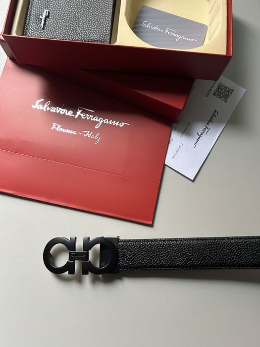 Salvatore Ferragamo колан и портфейл