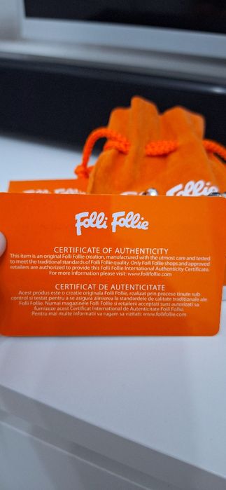 Cercei argint Follie