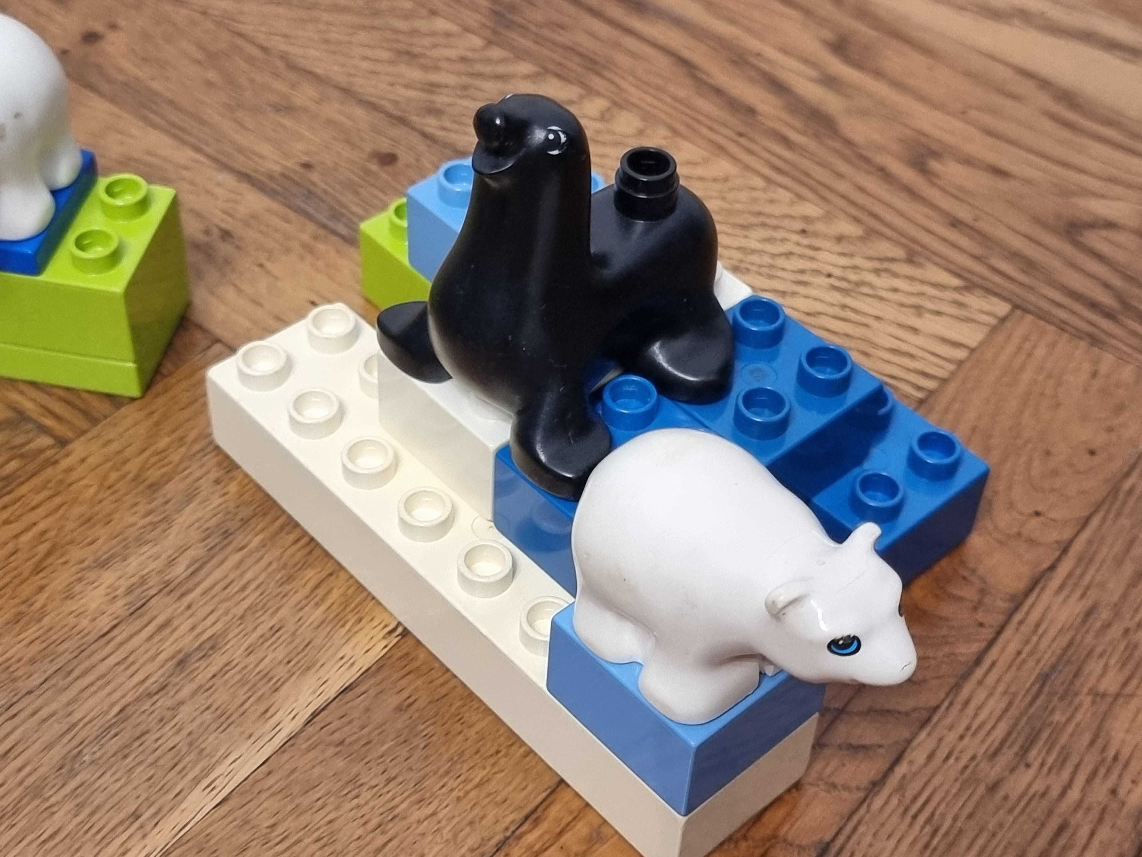Set Lego Duplo, ursi polari, foca si crocodil