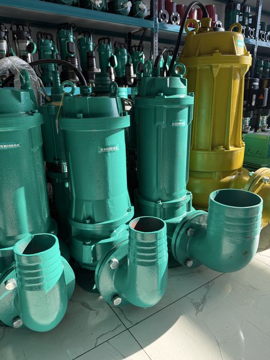 Shimge 100WQ7,5 кВт канализационный дренажный фекаль погружной насос