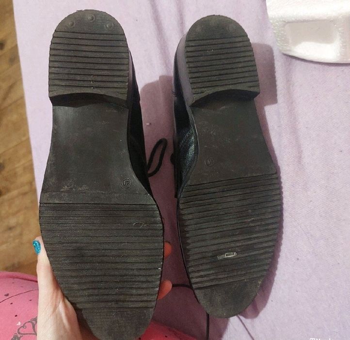 Естествена кожа  мъжки елегантни обувки