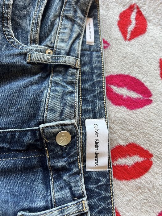 Дънкова пола Calvin Klein Jeans