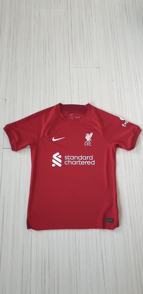 Nike Dri - Fit Liverpool Mens Size S НОВО! ОРИГИНАЛ! 22/23 Тениска!