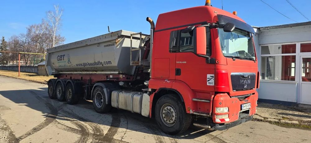 MAN TGS 18.400 4x4 MAN TGS 18.400 4x4 + Semiremorcă Meiller basculabilă