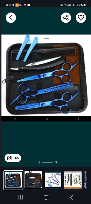 Set foarfeci tuns filat profesionale la penar