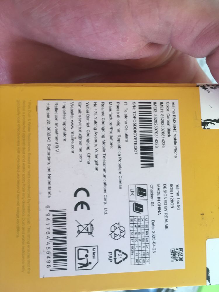 REALME 14 X  6GB/ 128 GB  5 G