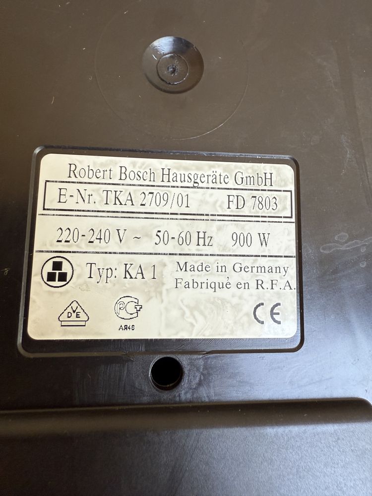 Кофеварка капельная Bosch