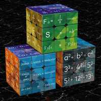 Cub Rubik Genial: matematică. Ușor, stickerless, rapid. Model formule.