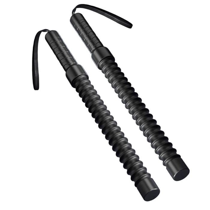 Set 2 bastoane pentru Antrenament, Zoco Body Fit®, Negru