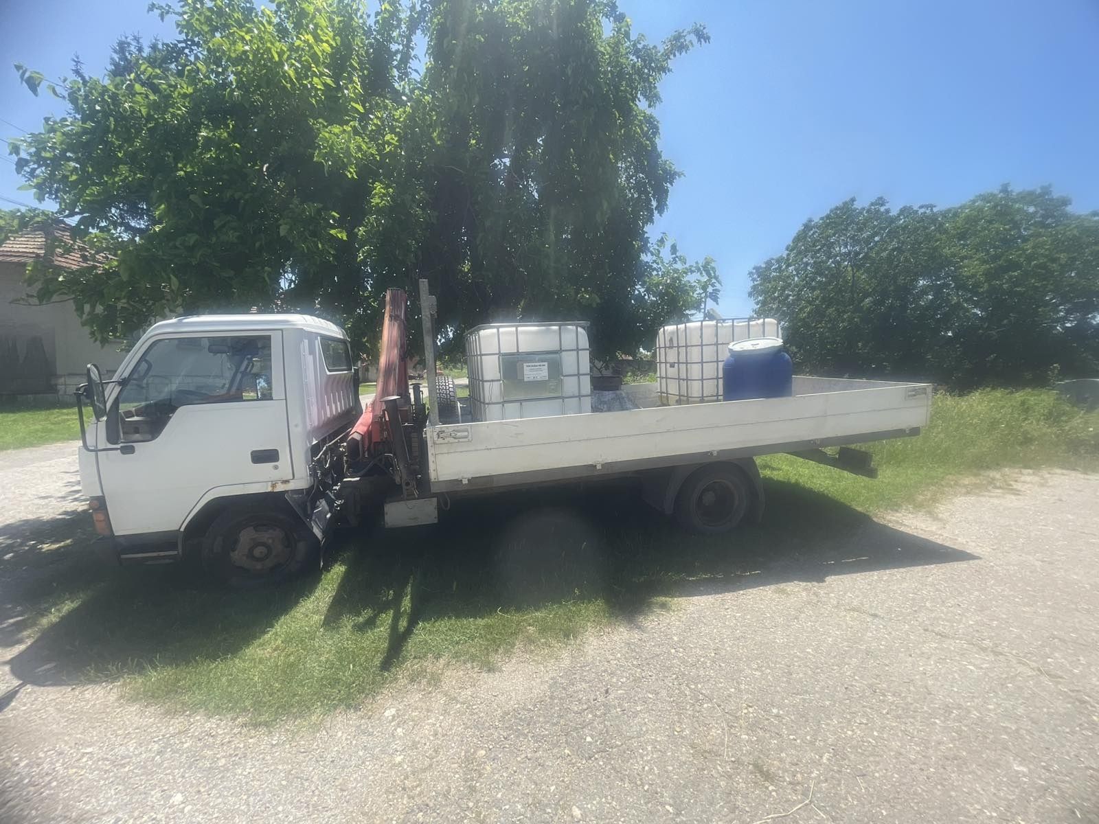 Mitsubishi Canter със Кран