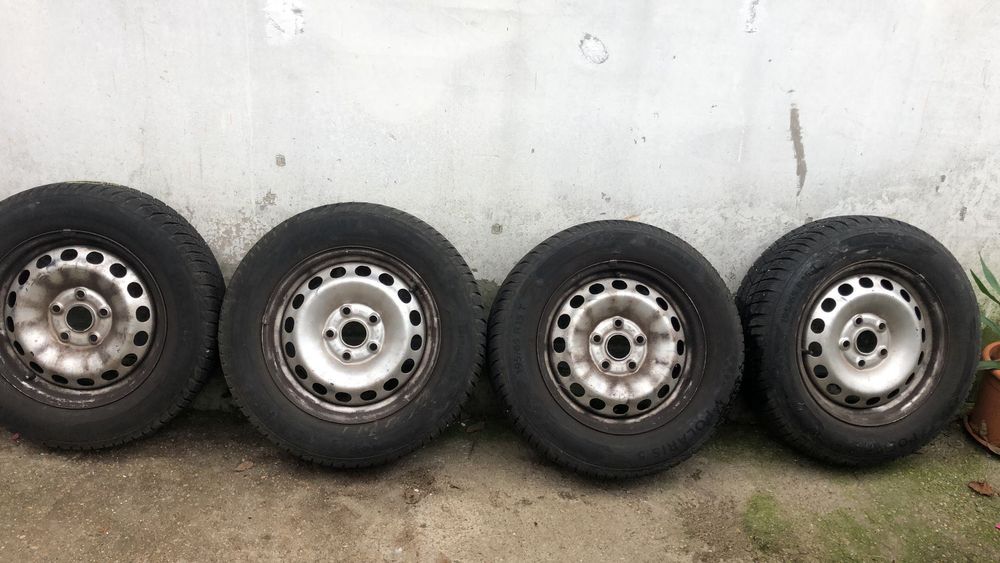 Jante Tabla Golf 7 cauciucuri de iarna ! 195/65/R15