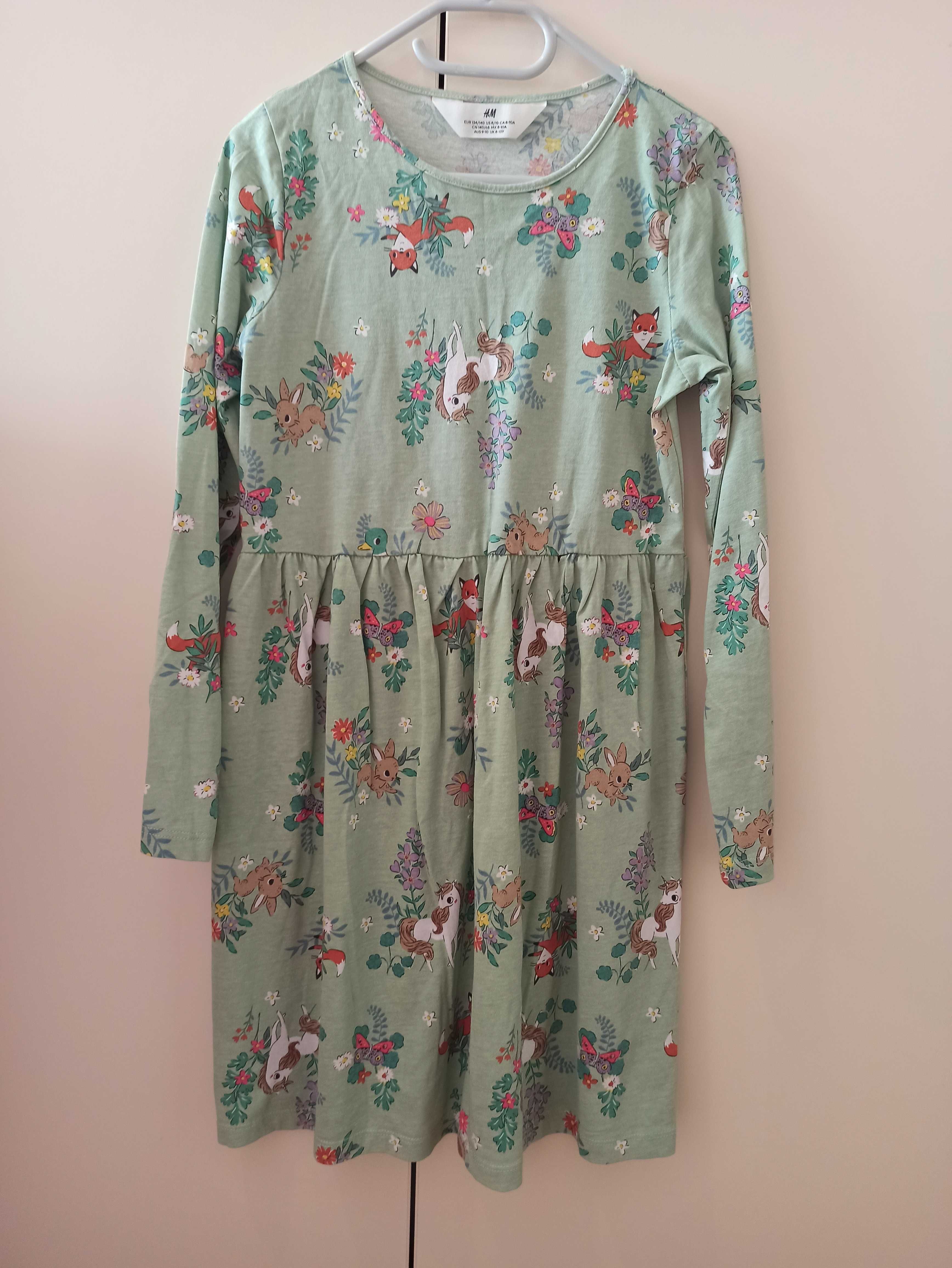 4 броя H&M рокли 134/140