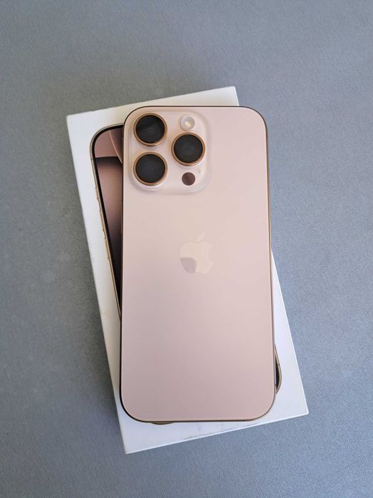 Iphone 16 Pro 128GB  Desert Titanium - 100% Battery