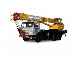 Услуга Автокрана ивановец 25 тон 21 метр