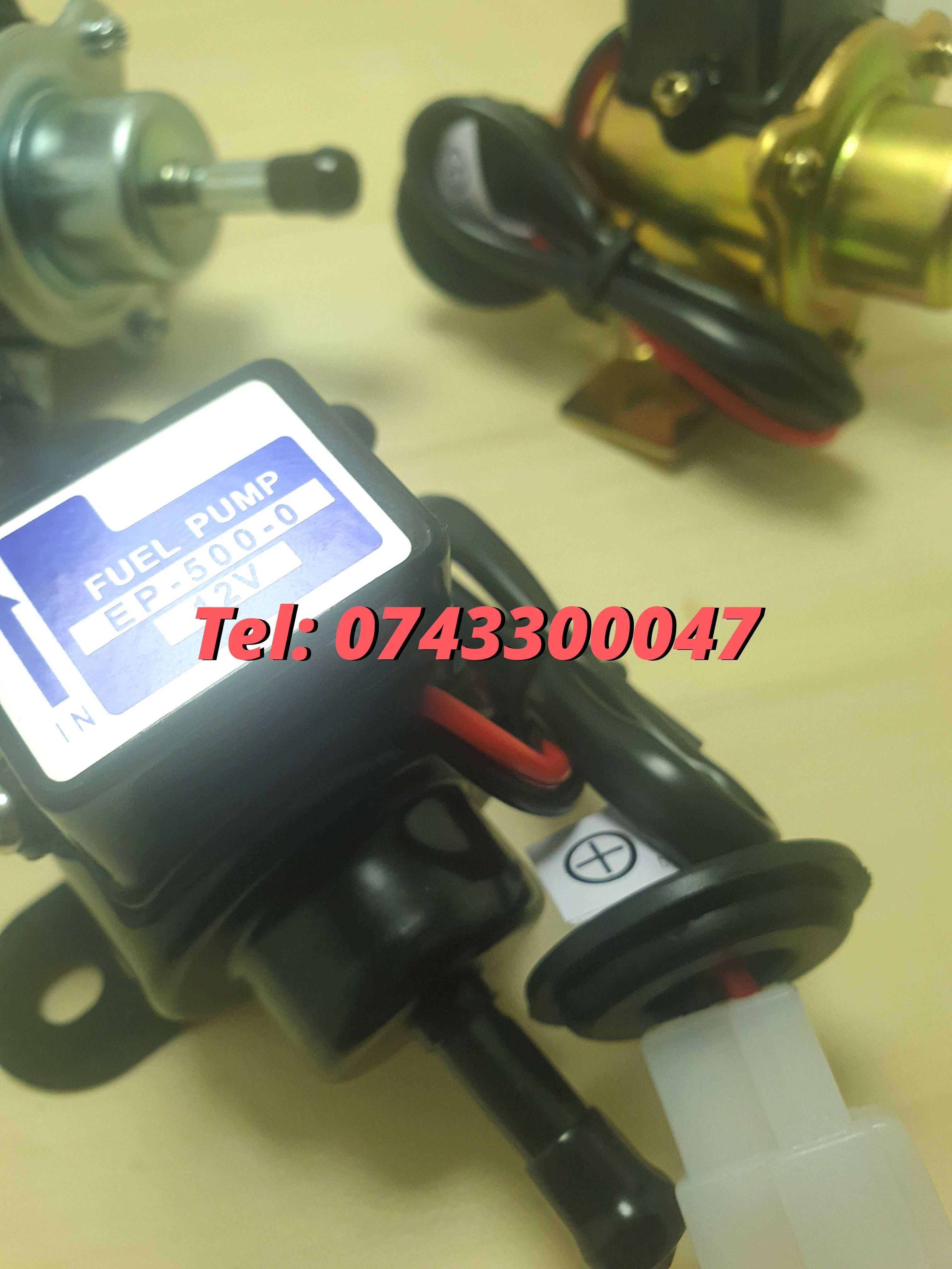 Minipompa Electrica 12v Universala Dedicata Benzina Sau Motorina Ten