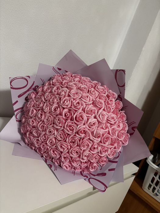 Buchete trandafiri sapun