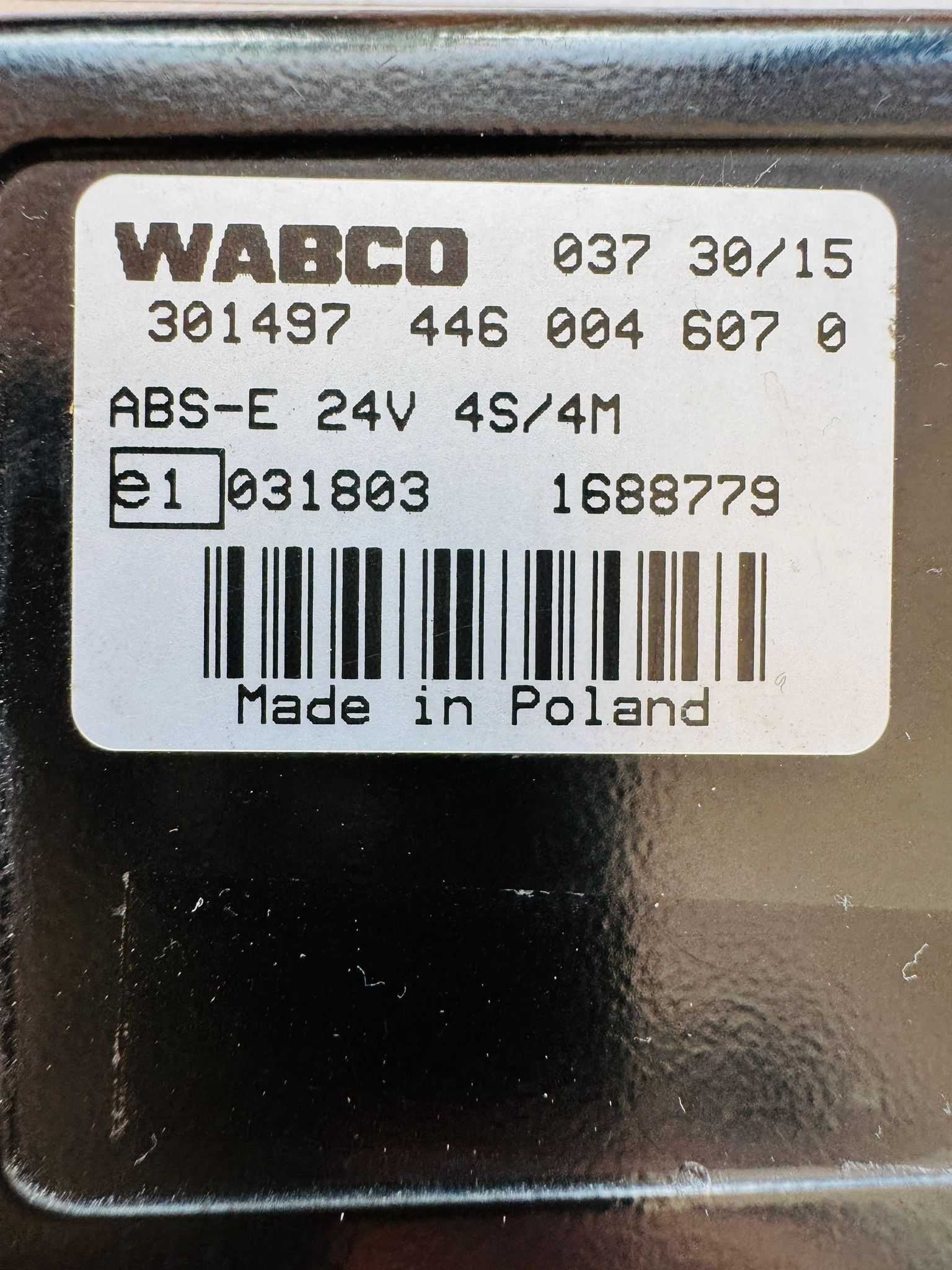 Calculator DAF ABS Wabco  ABS-E 4S/4M 24V 4460046070