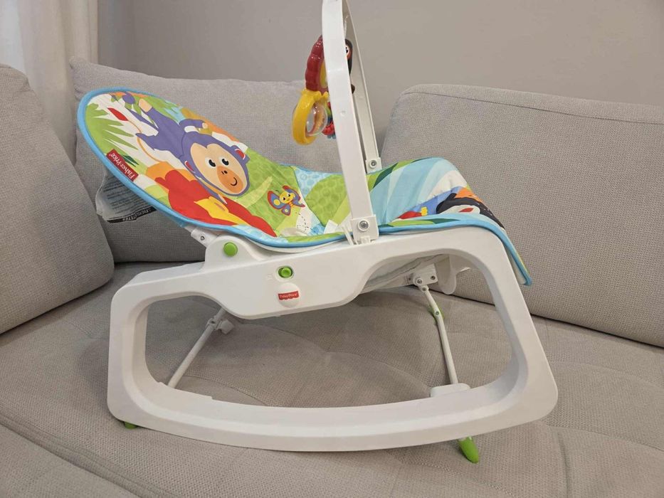 Шезлонг люлка Fisher Price