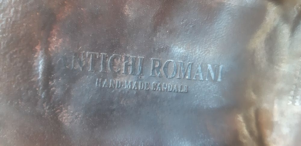 Sandale piele tip romane