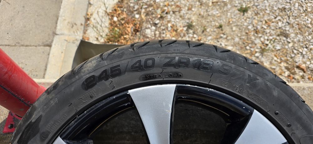 Джанти с гуми за Бмв 5x120 , 18ки , BBS , Спорт пакет