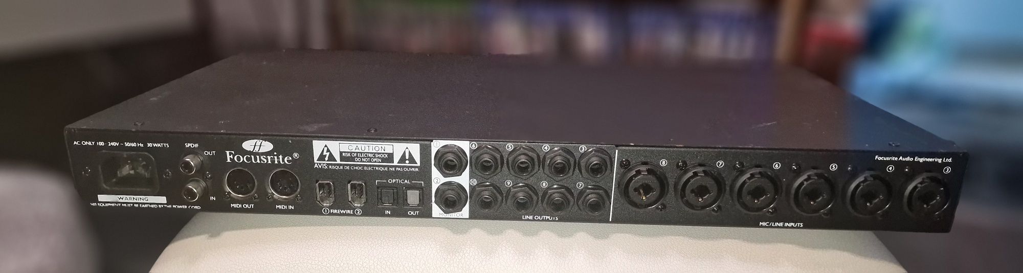 Interfata audio firewire Focusrite Saffire Pro 40