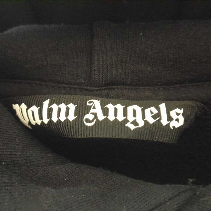 Palm Angels Green Star Spray Hoodie / L / Брендовая Толстовка Худи