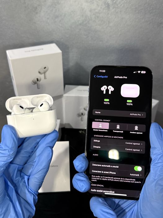 Casti Airpods pro 2 Generatia 5 (ANC,PRO2)