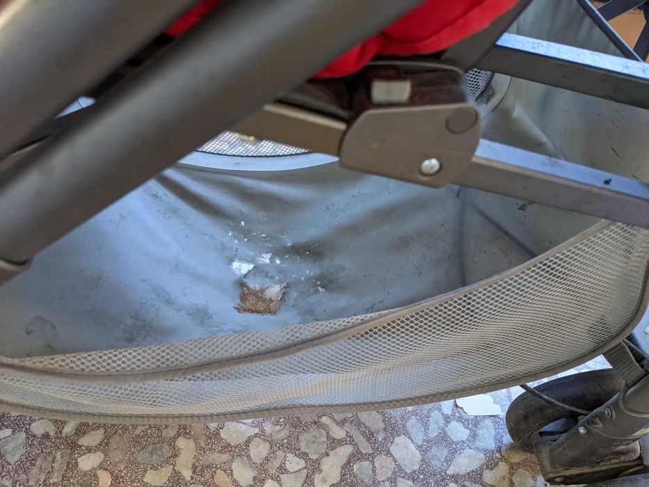 Детска количка Peg Pereggo с кош за автомобил, дъждобран и чанта