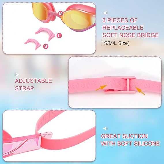 Gxfcyffs A1 Очила за плуване против замъгляване