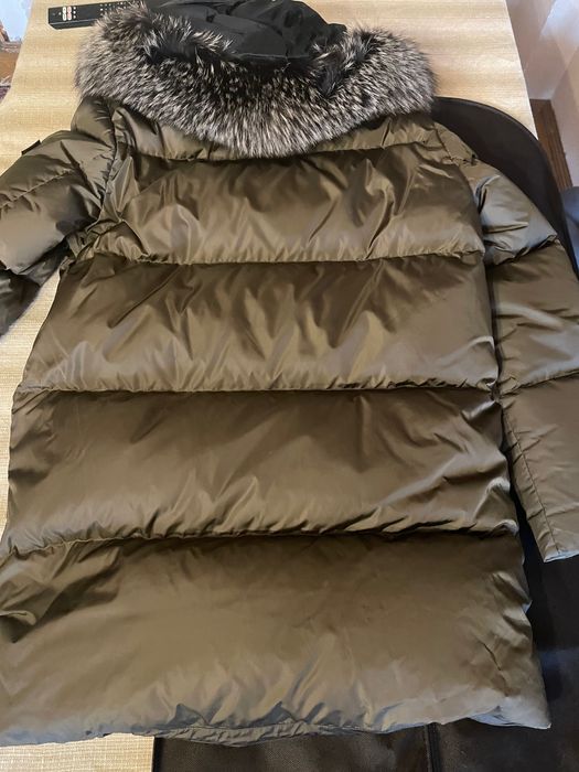 YVES SALOMON ARMY Jacket lunga de puf