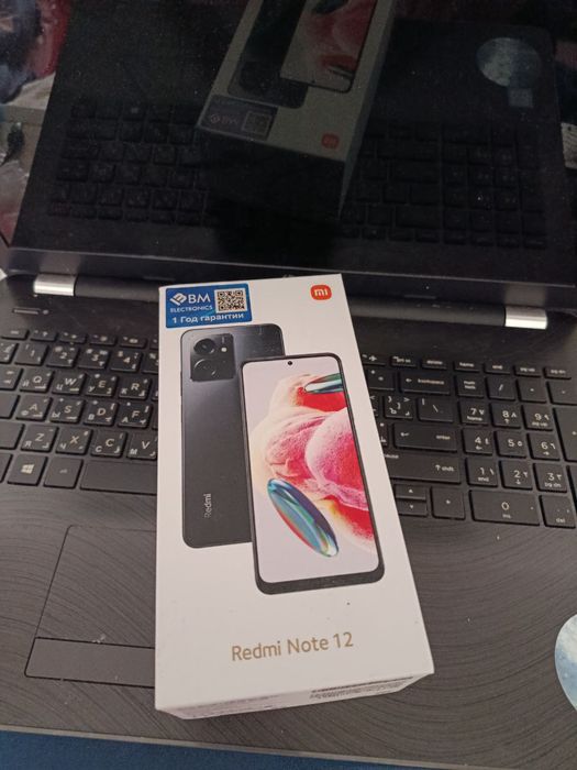 Redmi note 12 onyx grey смартфон