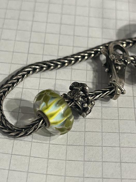 Bratara argint trollbeads