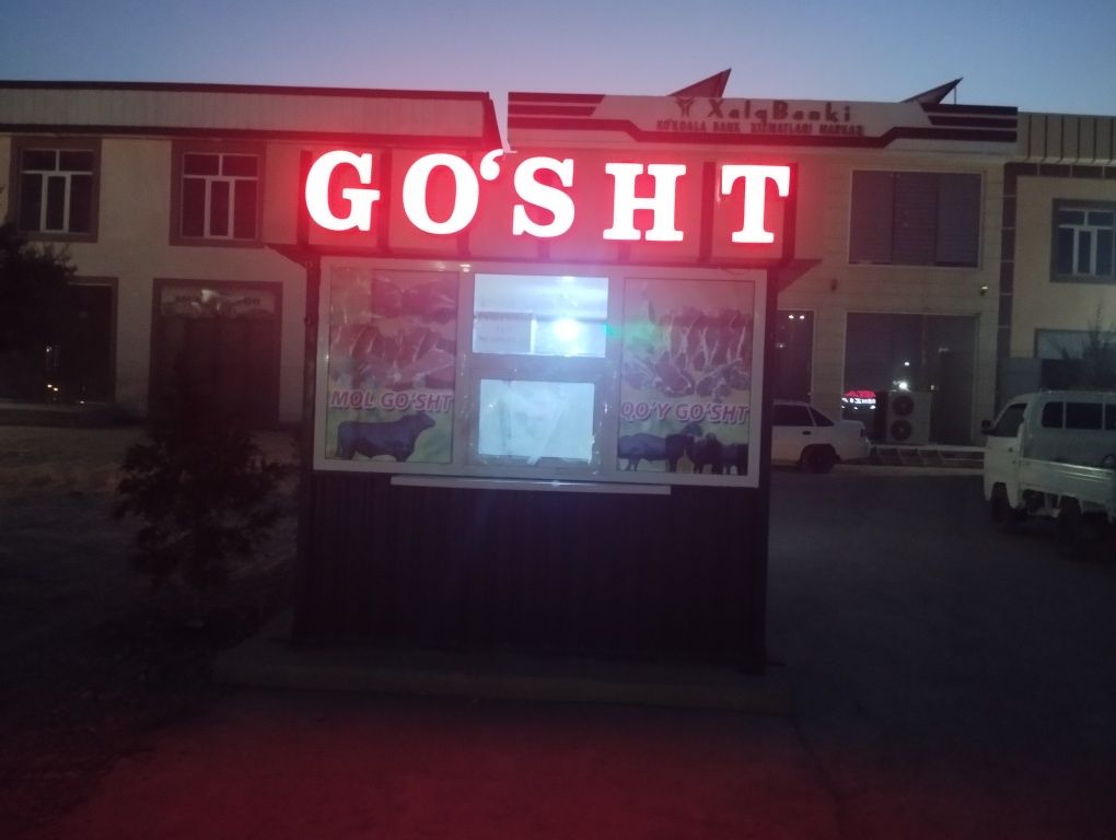 Kuchma GO'SHT dukon holati yangi sotiladi srochni