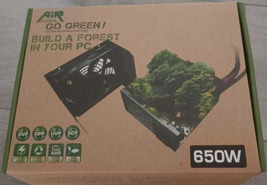 Блок питания AIRCOOL GO GREEN 650W