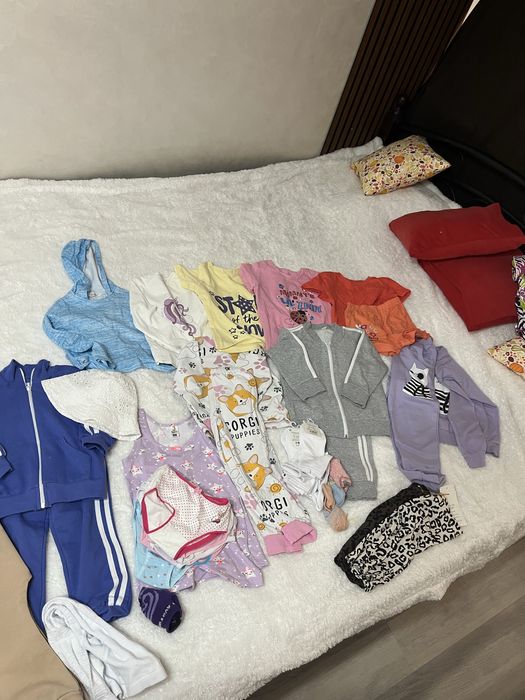 Вещи для девочки пакетом 98-104